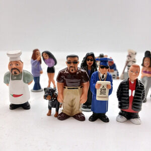 Mixed Lot of 12 Vintage Homies Mini Figures Urban Vinyl - Toy Collectibles 2002